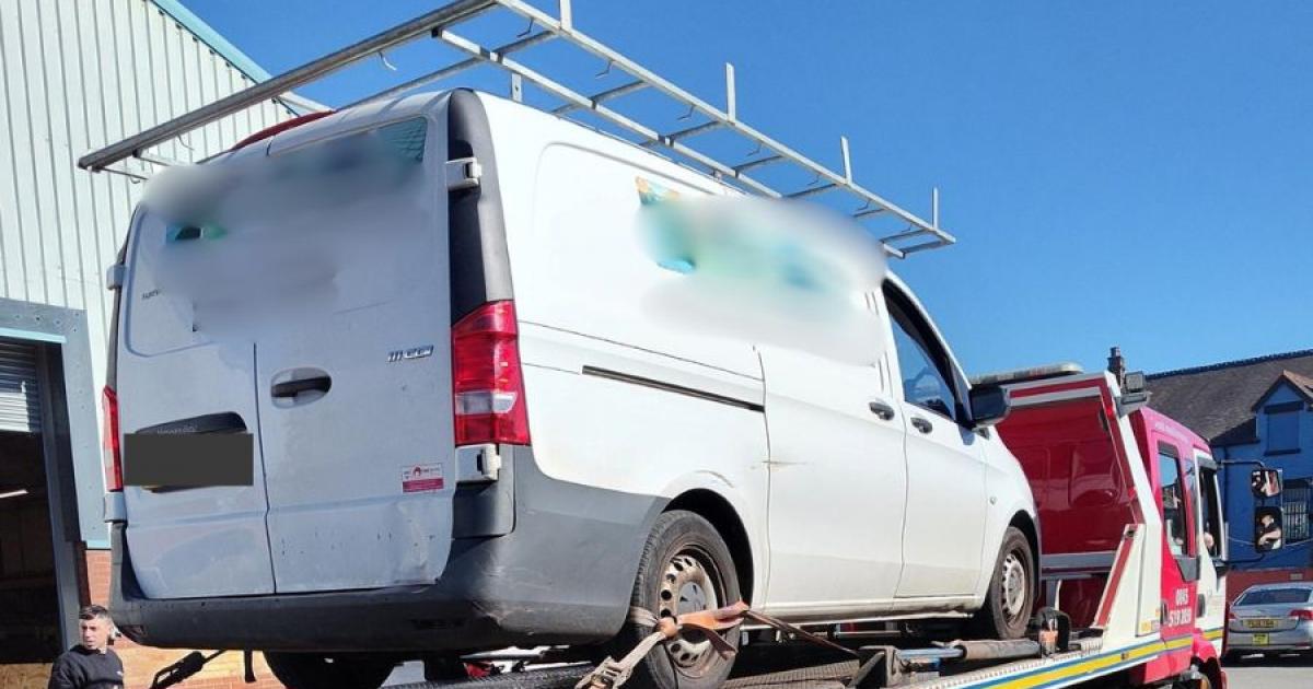 More than 40 vehicles stopped on King Street, Farnworth