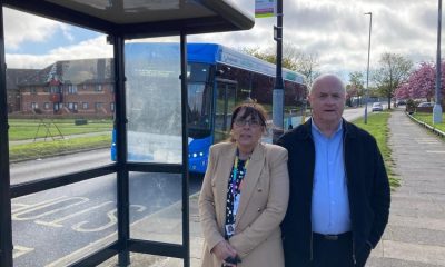 Action on Middlesbrough road after rocks thrown at buses