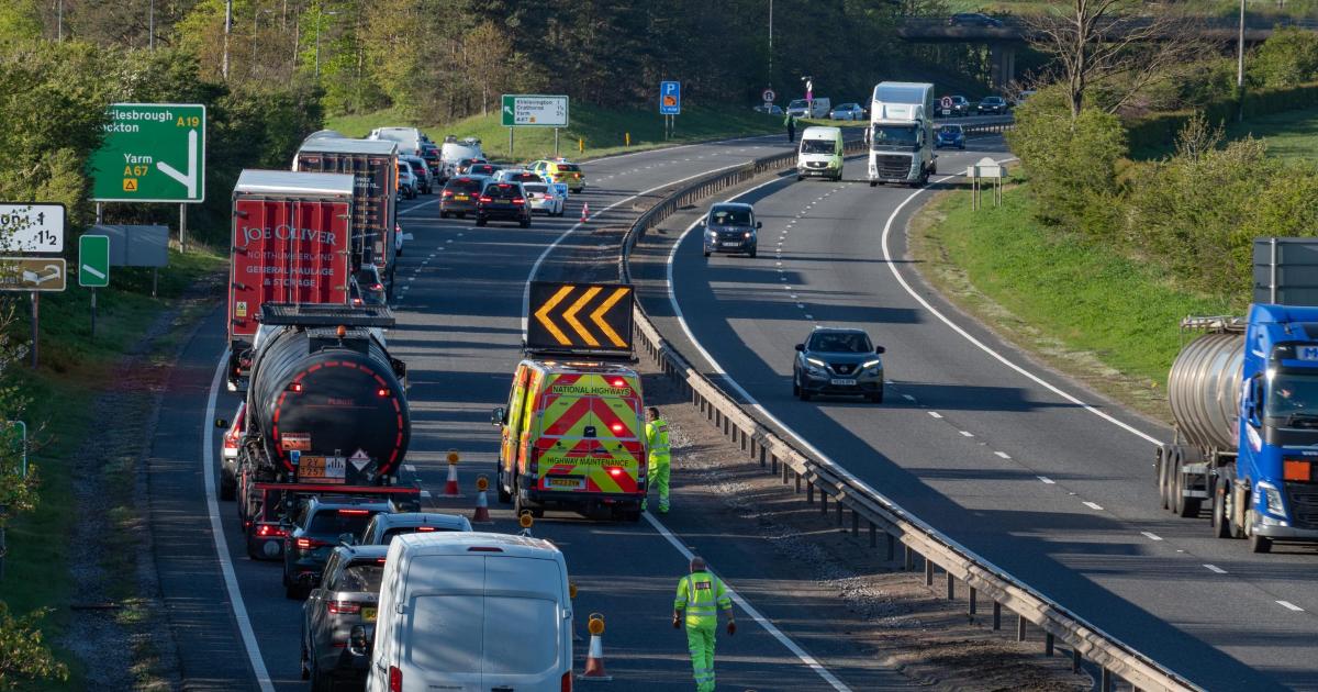 A19 northbound closed near Yarm after serious crash