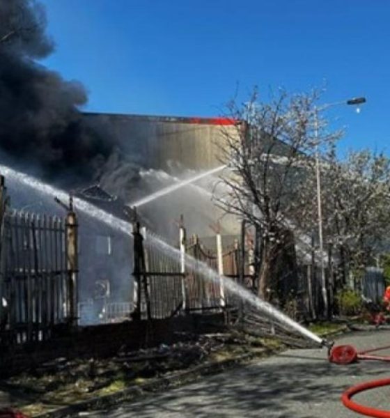 Update after firefighters tackle Trafford Park blaze