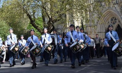 York - Hundreds of children march in St George's Day parade