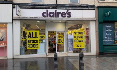 Claire’s Accessories in administration with 154 stores shut