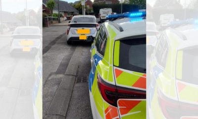 Man arrested after machete found in vehicle in Farnworth