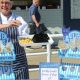 PETA 'Kitten' protest in the fish and chip capital of Whitby