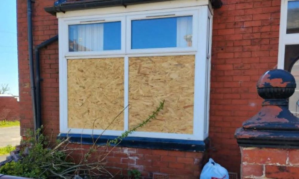 Suspected arson investigation on Sapling Road, Bolton