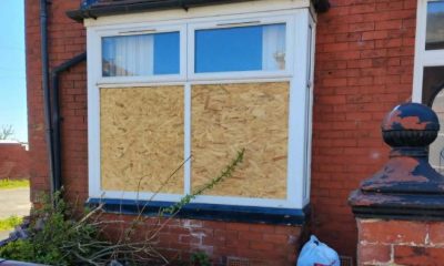 Suspected arson investigation on Sapling Road, Bolton