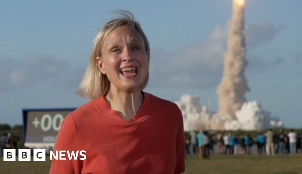 BBC journalist reacts to Artemis II launch