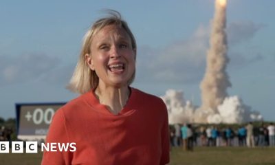 BBC journalist reacts to Artemis II launch