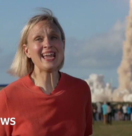 BBC journalist reacts to Artemis II launch
