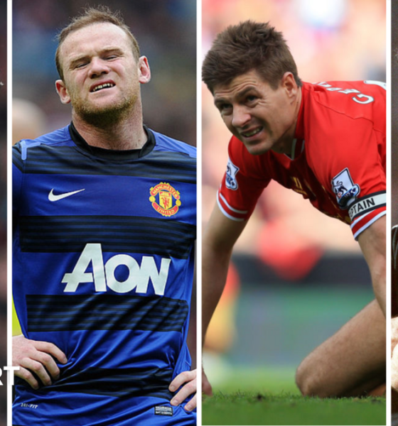 A graphic depicting Steven Gerrard, Mikel Arteta and Kevin Keegan