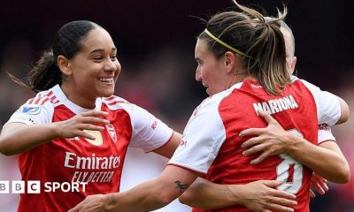 Olivia Smith nicks ball away from Lyon goalkeeper Christiane Endler
