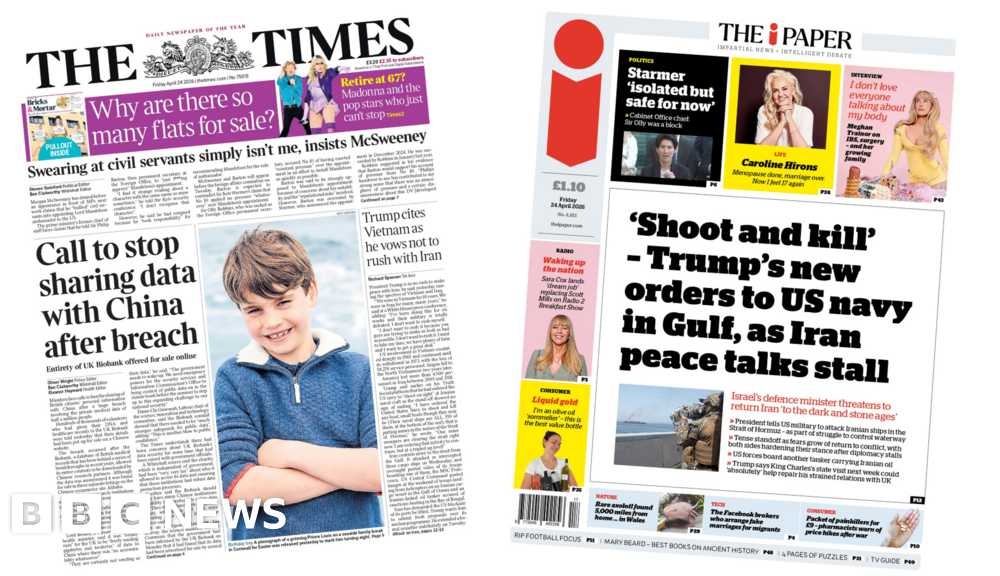 'Stop sharing data with China' and 'Shoot and kill'