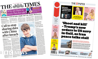 'Stop sharing data with China' and 'Shoot and kill'