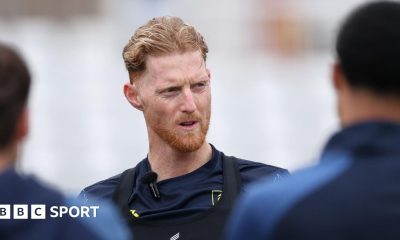 Ben Stokes during Durham training