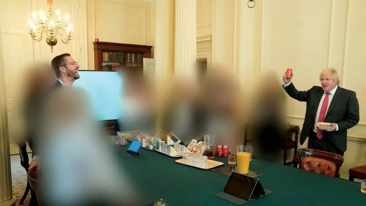 Recipes for disaster: Boris Johnson iced by a cake