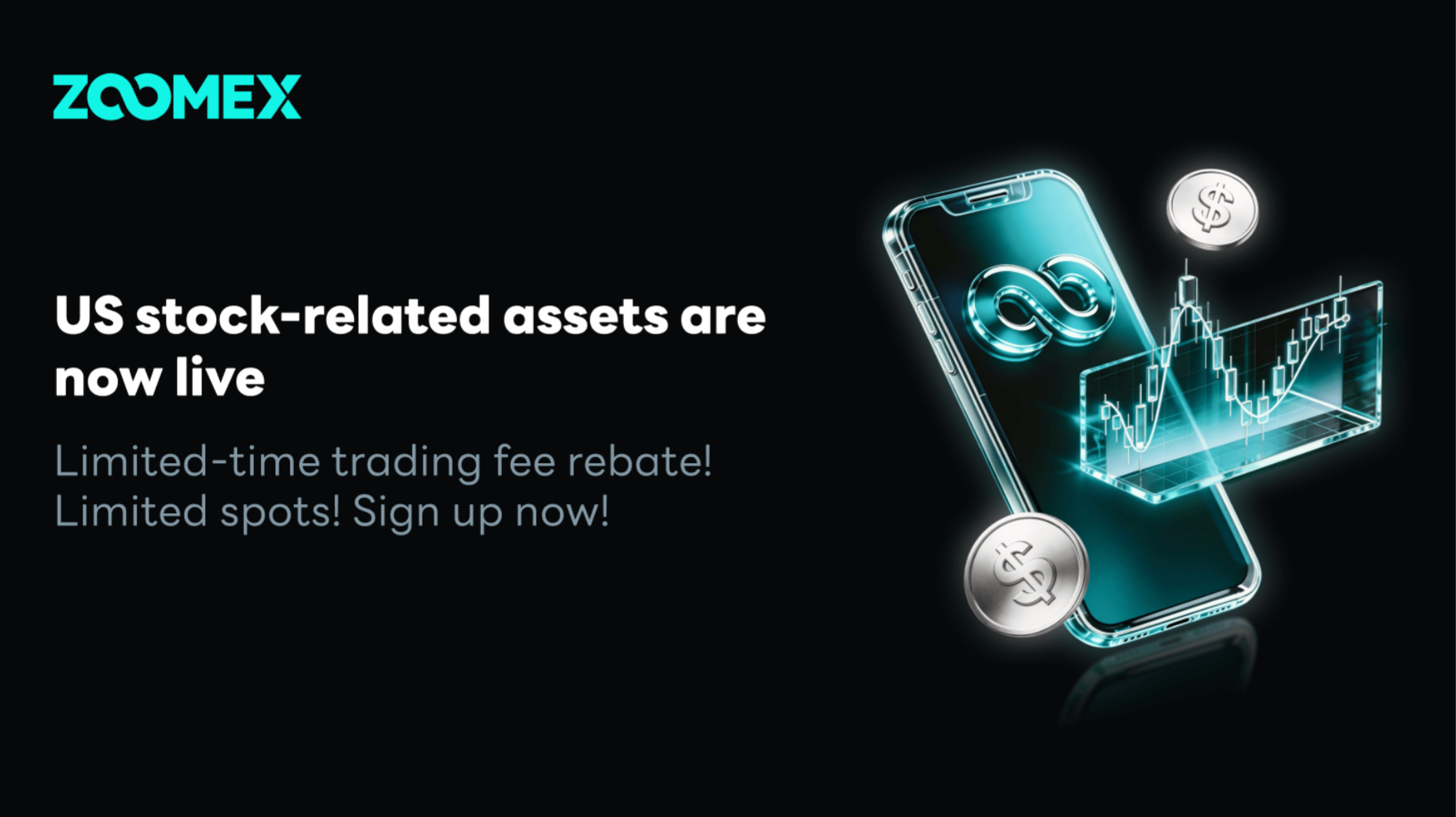 Zoomex Launches ZoomexStocks: Trade Global Equities with USDT + Limited-Time Fee Rebate Campaign