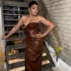 3 Taraji P Henson In Brown Leather Jagne At Broadways Joe Turners Come And Gone Opening Night