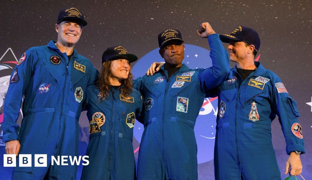 Nasa's Artemis crew welcomed back to Planet Earth in Houston