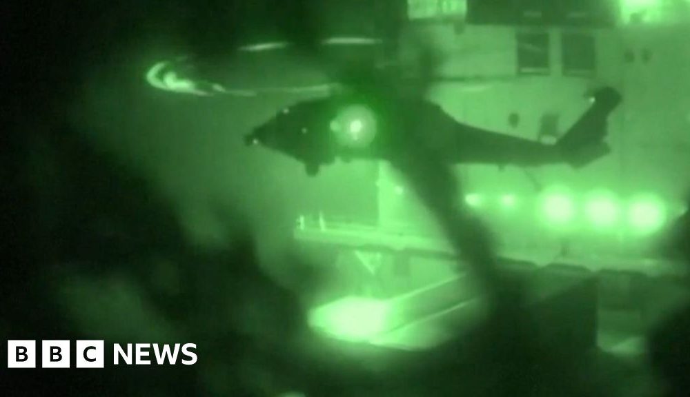 US releases video of forces seizing Iranian ship