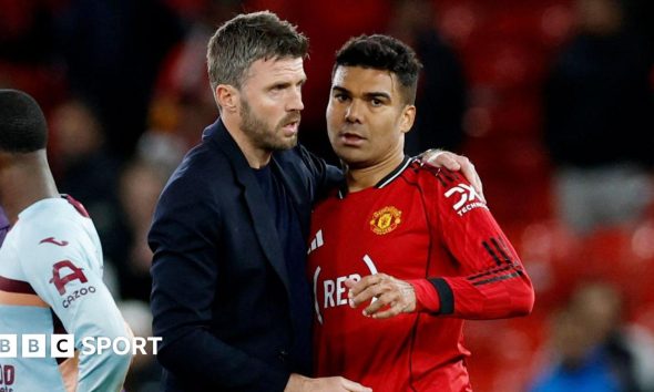 Michael Carrick and Casemiro