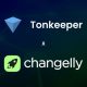 Changelly and Tonkeeper enable cross-chain deposits to TON across 13 networks