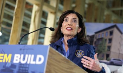 Gov. Kathy Hochul has taken almost $200,000 in campaign contributions from insurance companies amid her proposal to save them thousands.