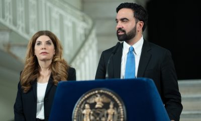 Mayor Zohran Mamdani and Council Speaker Julie Menin held a joint press conference on Tuesday urging for tax credit reforms.