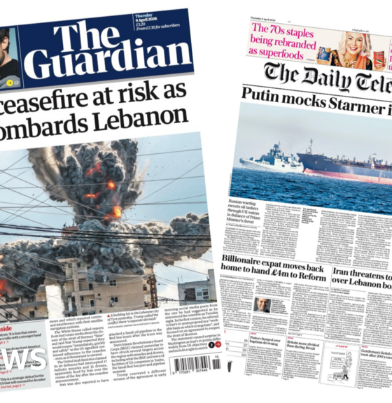 'Fragile ceasefire at risk' and 'Putin mocks Starmer'