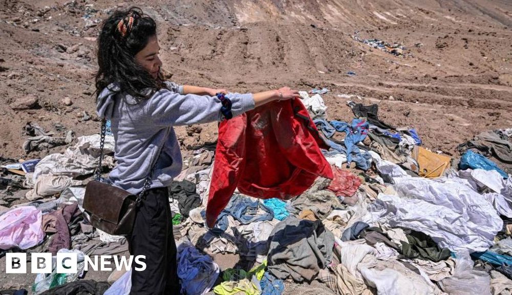 Why your recycled clothes could end up in this South American desert