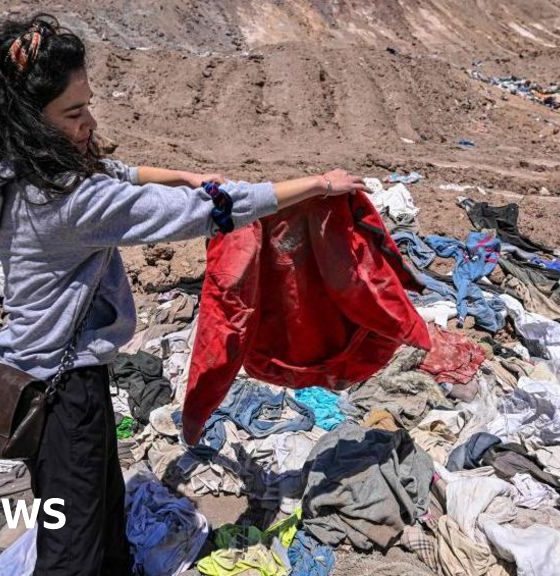 Why your recycled clothes could end up in this South American desert