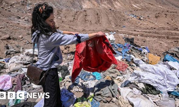 Why your recycled clothes could end up in this South American desert