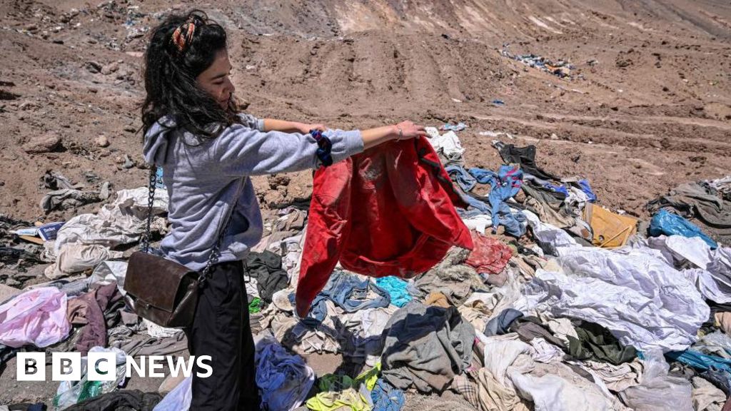 Why your recycled clothes could end up in this South American desert