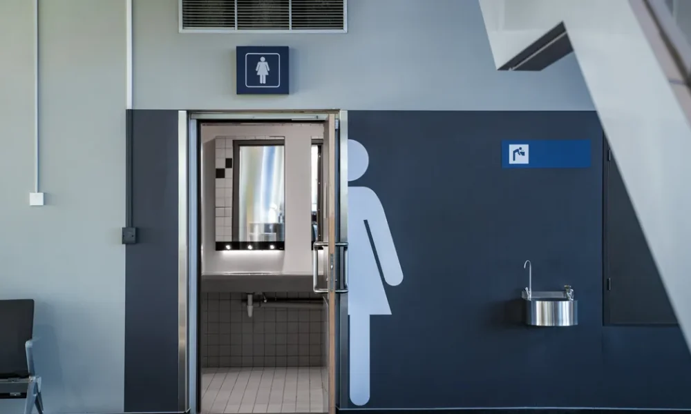 Autistic Son’s Quirk In Airport Bathroom Riles Up Stranger