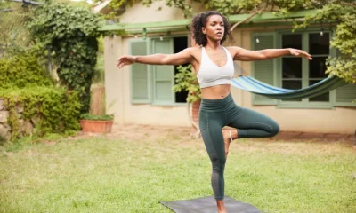 You are at higher risk of falling if you can't balance for 10 seconds on one leg.