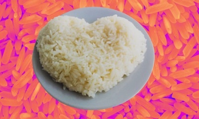 If you’re focused on heart health, the lack of fiber is a big downside to loading your plate with white rice.