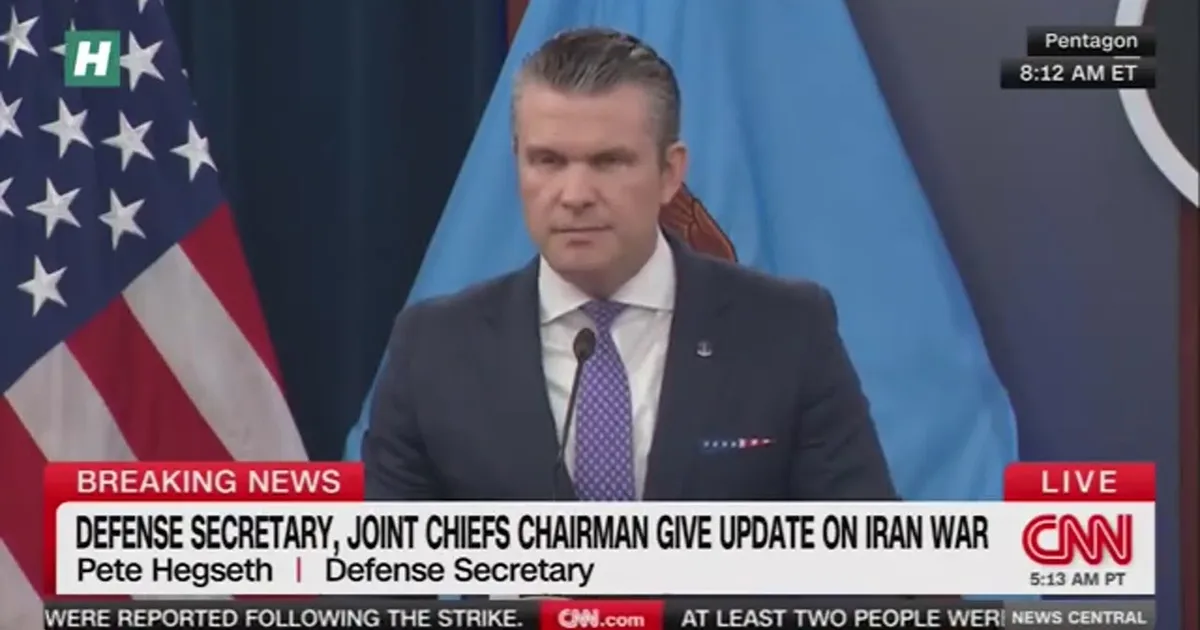 Hegseth: Iran "Regime Change Has Occurred"