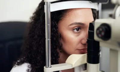 Eye doctors can detect issues like demodex blepharitis and glaucoma during an eye exam.