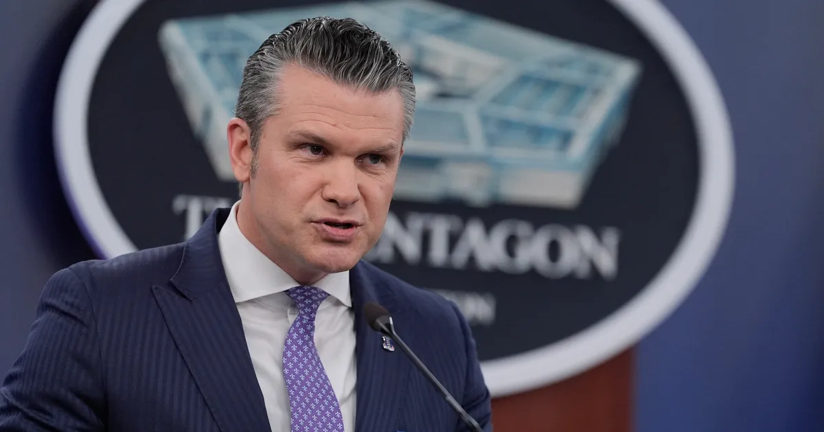 Pete Hegseth Mocks 'Big Bad Royal Navy'