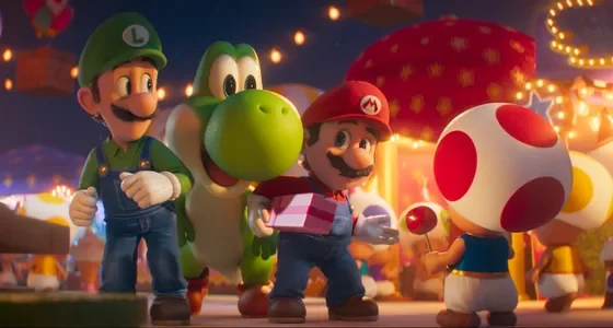 The Super Mario Galaxy Movie introduces the character of Yoshi, voiced by Donald Glover