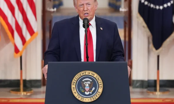 Trump Offers No Timeline Or Path Forward In Meandering Iran War Address