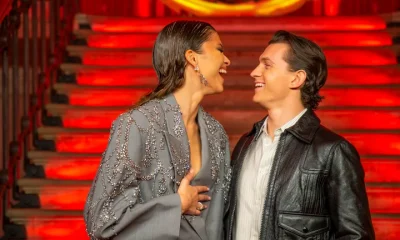 Zendaya and Tom Holland pictured together in 2021