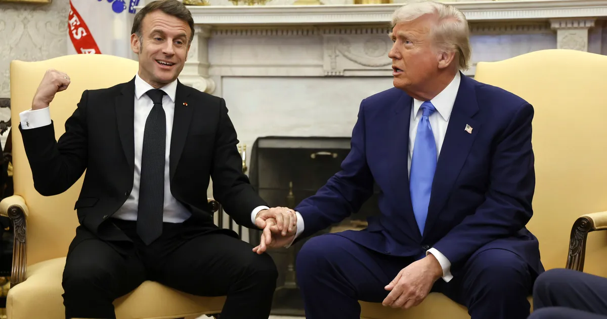 Emmanuel Macron Responds To Trump Comments About His Wife