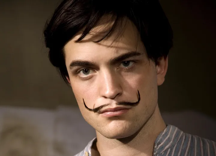 Robert Pattinson as Salvador Dalí in Little Ashes
