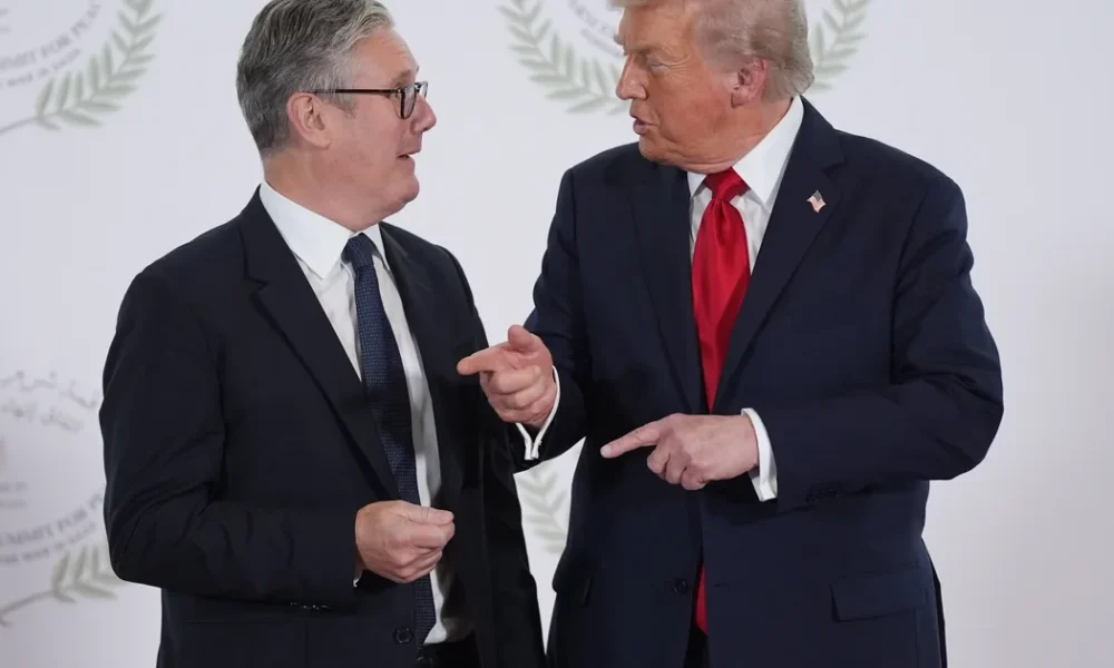 Trump Compares Starmer To Neville Chamberlain In Latest Jibe