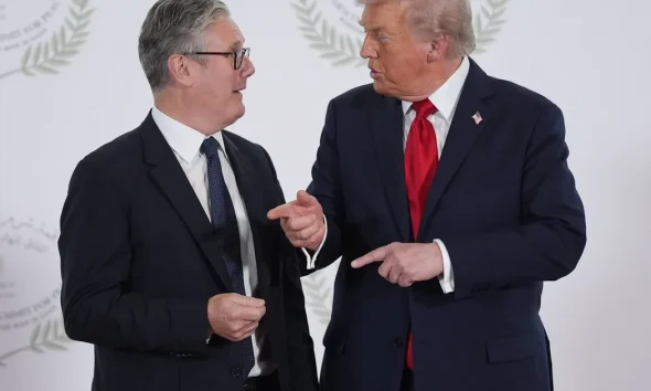 Trump Compares Starmer To Neville Chamberlain In Latest Jibe