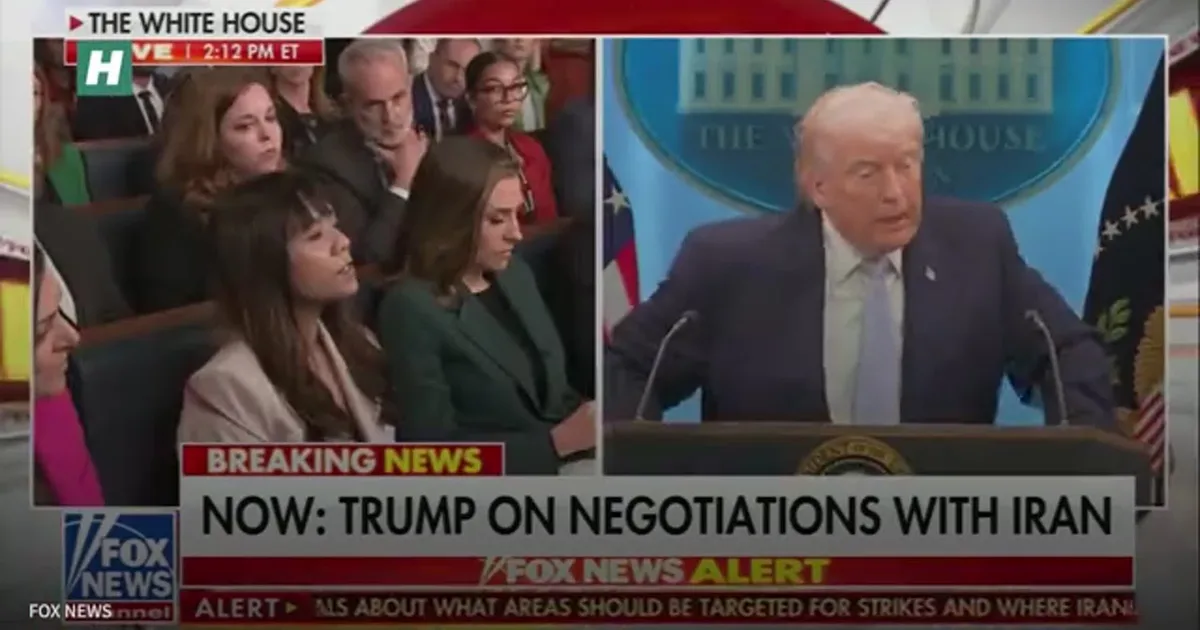 Trump's Shock Answer On Iran War Time Frame