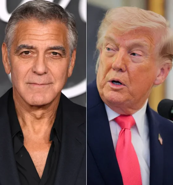 George Clooney's Democratic politics have made him a frequent target of President Donald Trump's social media attacks.