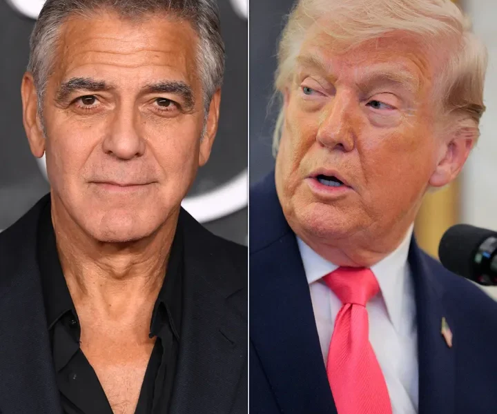George Clooney's Democratic politics have made him a frequent target of President Donald Trump's social media attacks.