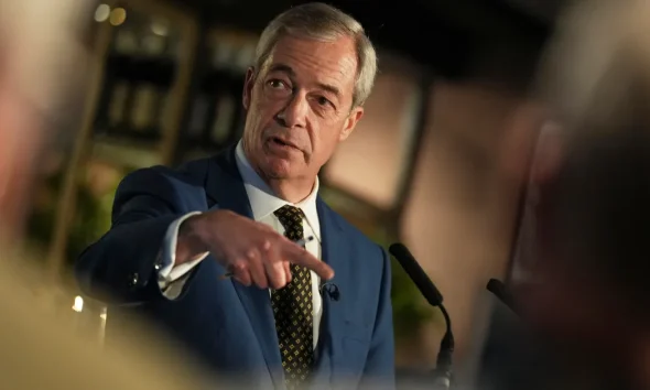 Labour Minister Calls Nigel Farage Plastic Patriot Over UK Criticism