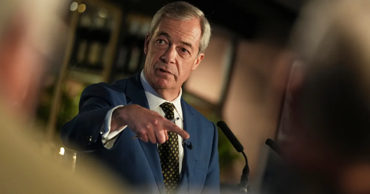Labour Minister Calls Nigel Farage Plastic Patriot Over UK Criticism